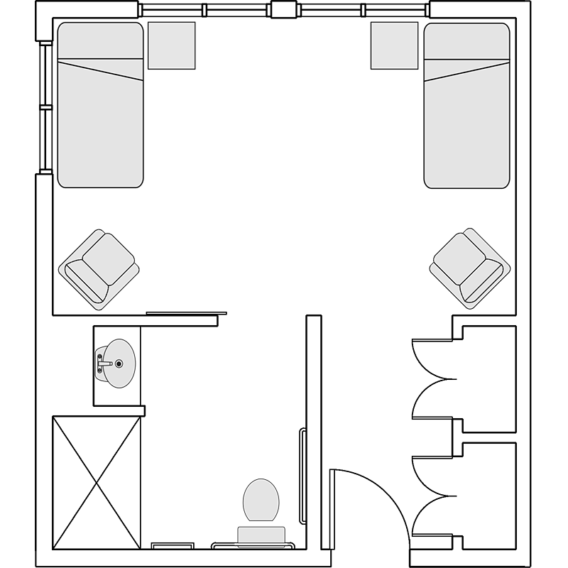 Semi-Private Deluxe Suite